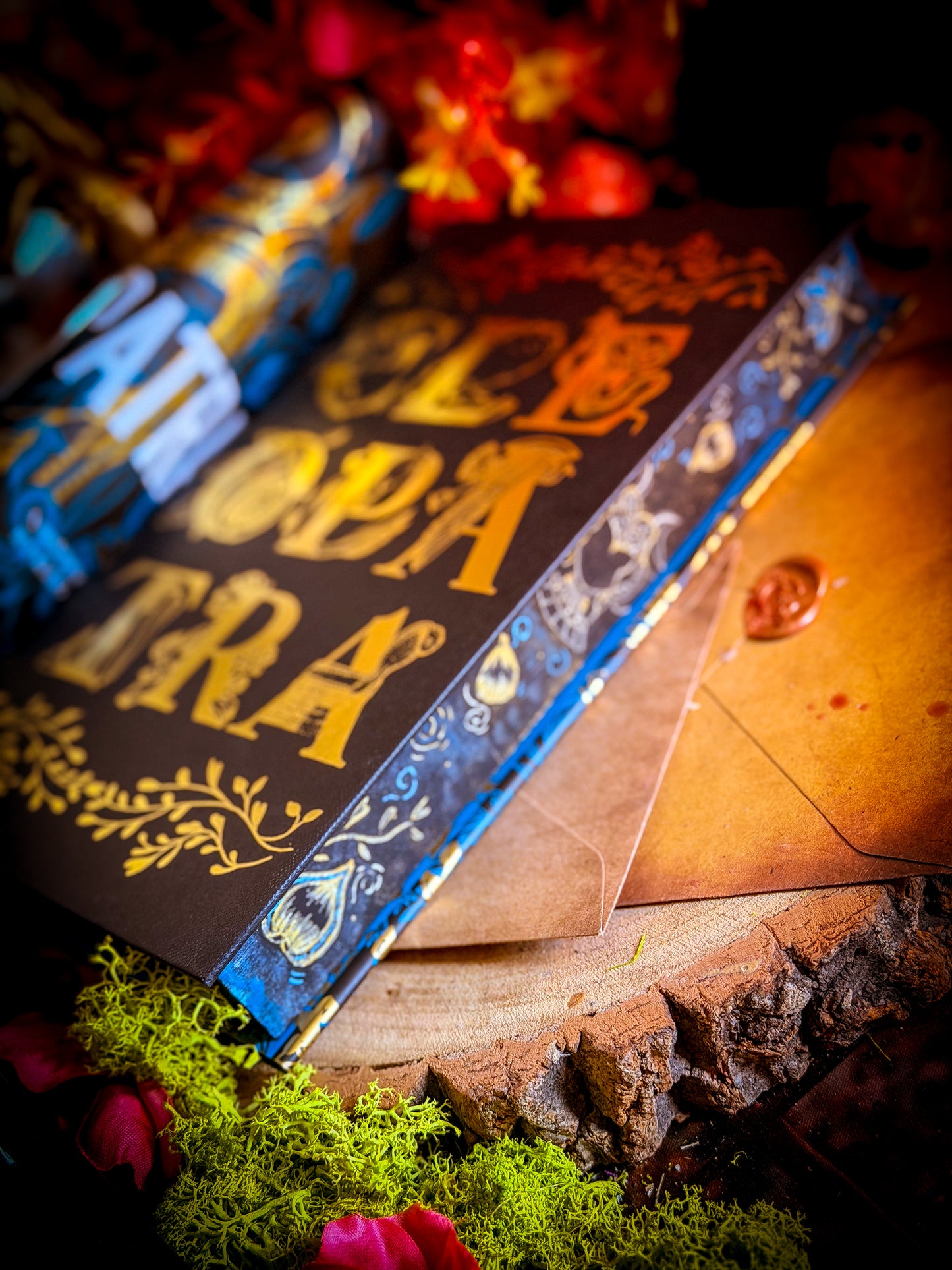 Cleopatra: A Novel Hand-painted Book Edges - Saara El-Arifi Special Edition Book
