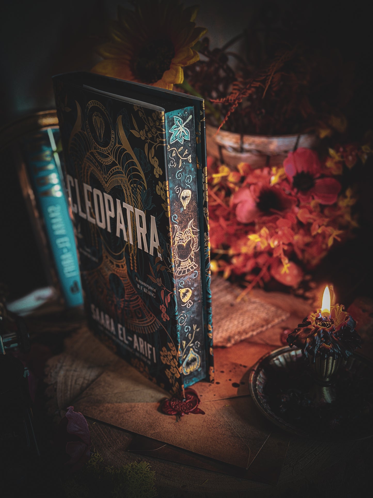 Cleopatra: A Novel Hand-painted Book Edges - Saara El-Arifi Special Edition Book