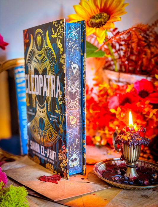 Cleopatra: A Novel Hand-painted Book Edges - Saara El-Arifi Special Edition Book