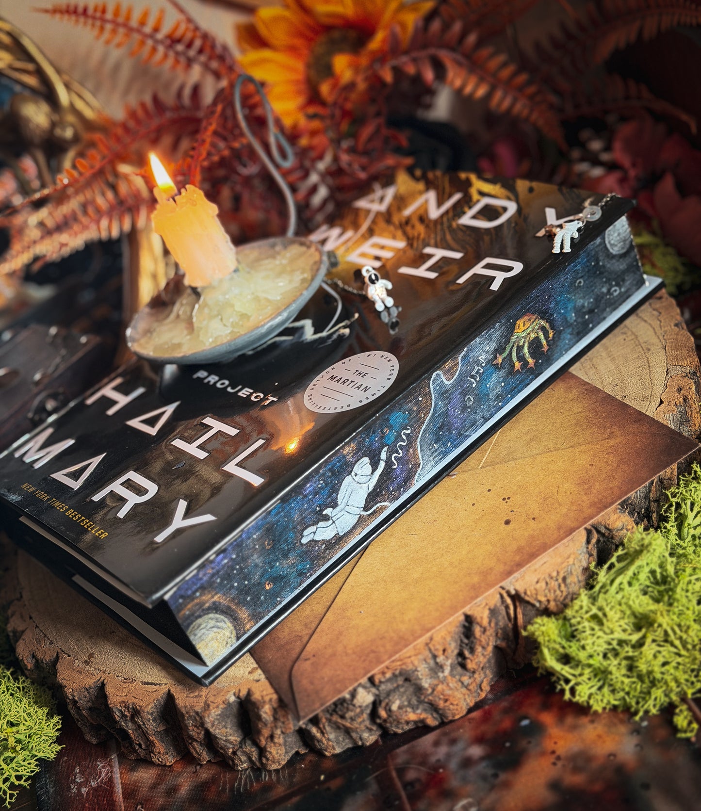 PROJECT HAIL MARY hand-painted book edges - Special Edition Book