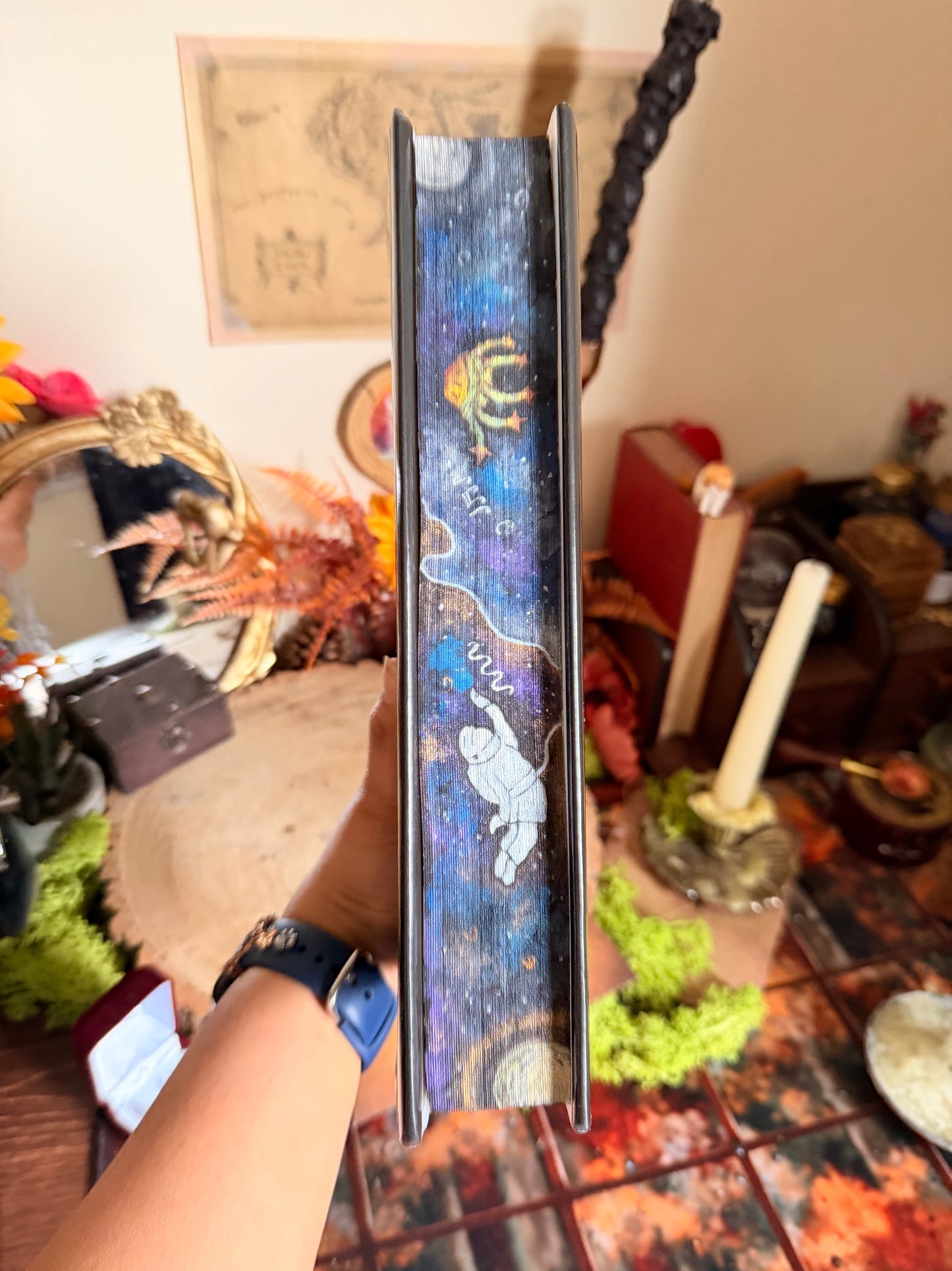 PROJECT HAIL MARY hand-painted book edges - Special Edition Book
