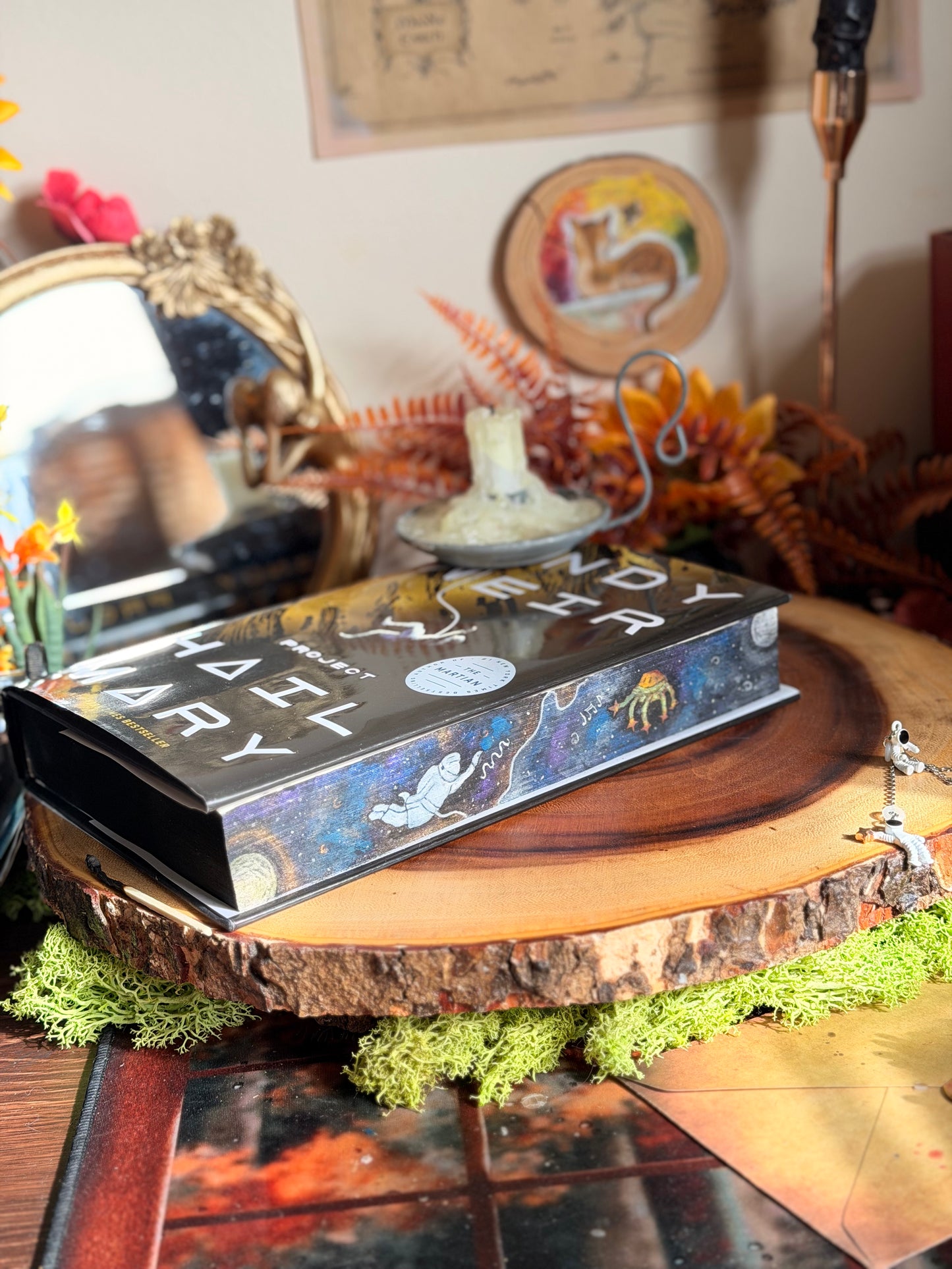 PROJECT HAIL MARY hand-painted book edges - Special Edition Book