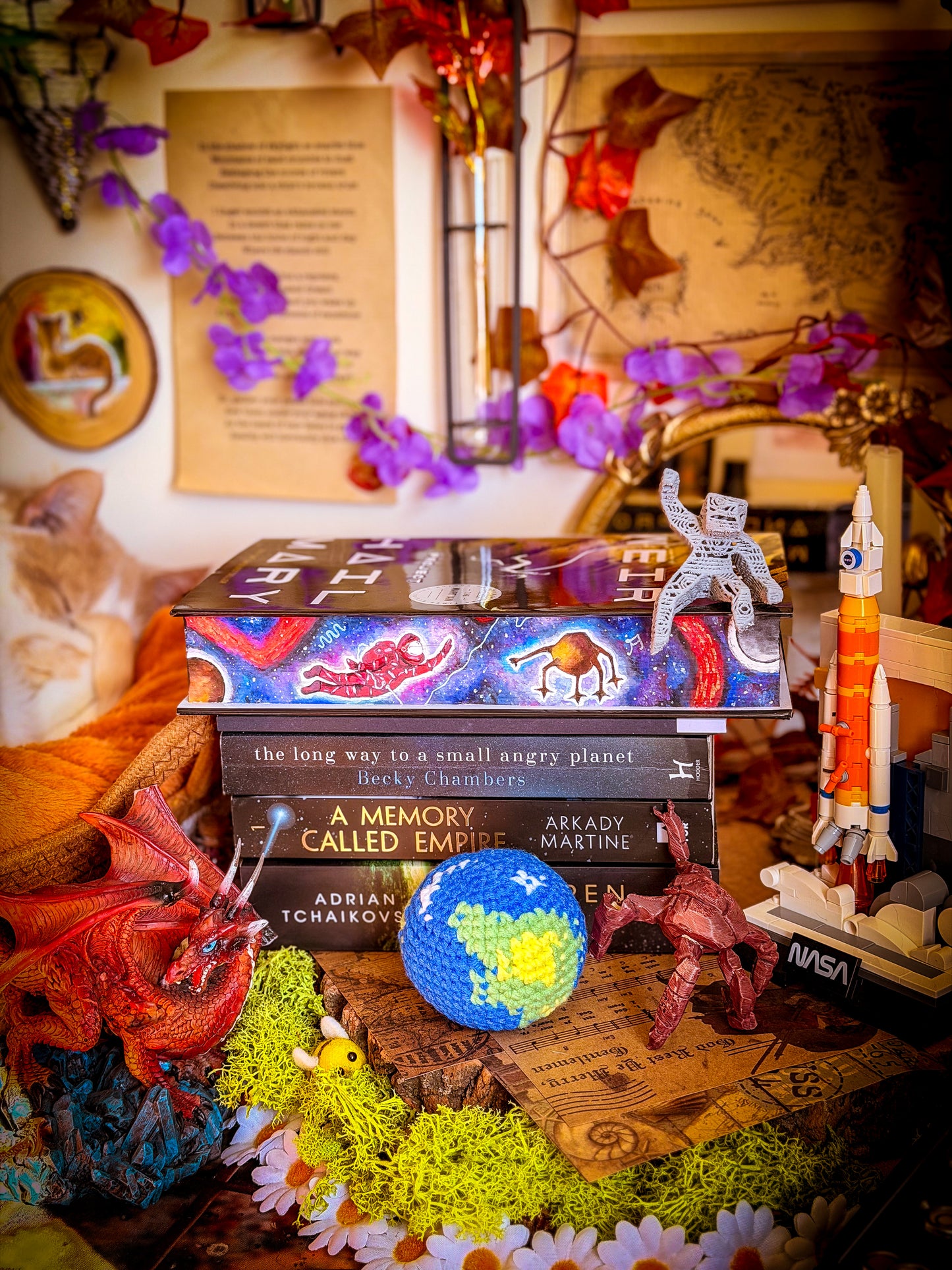 PROJECT HAIL MARY hand-painted book edges - Special Edition Book