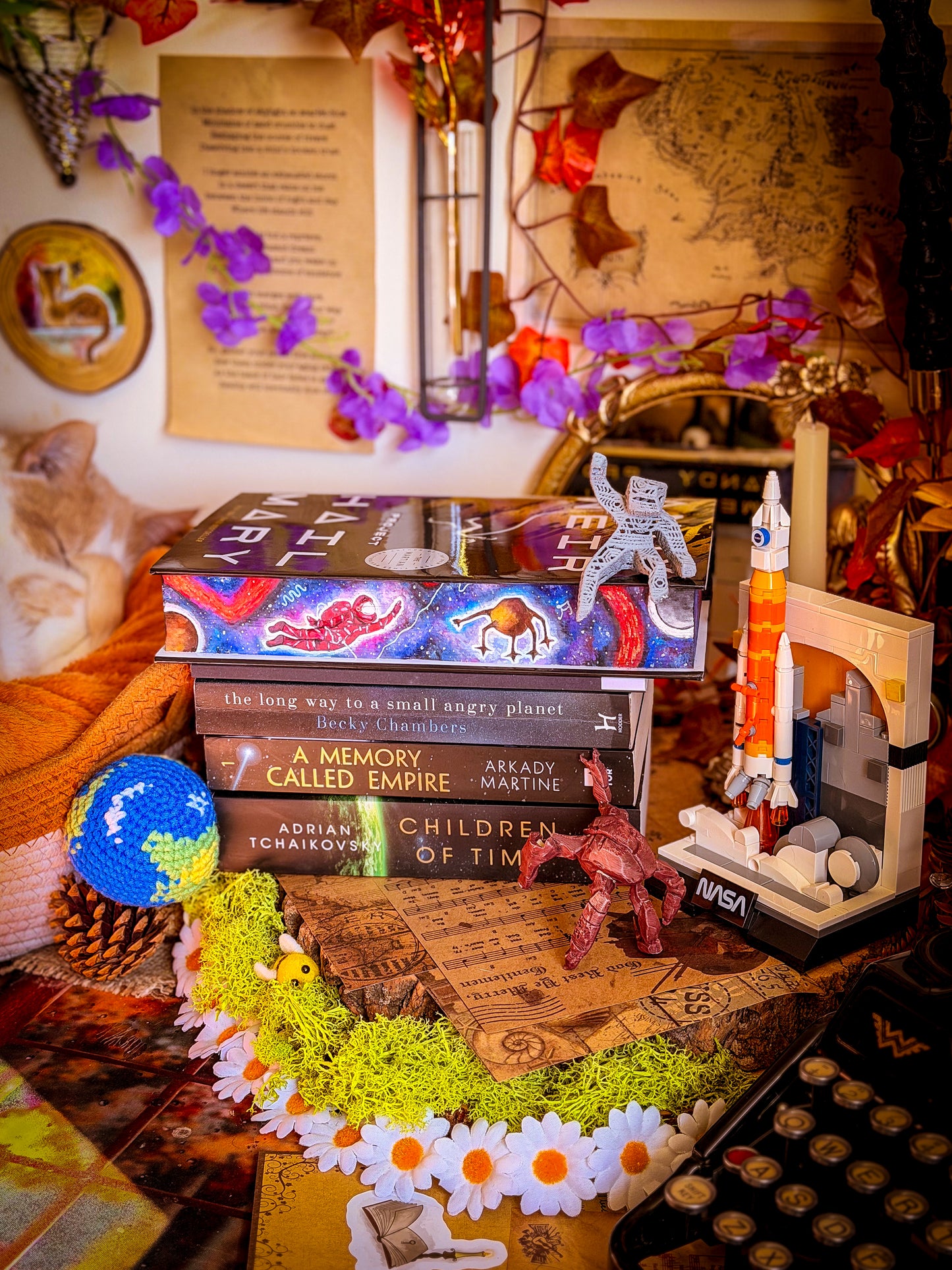 PROJECT HAIL MARY hand-painted book edges - Special Edition Book
