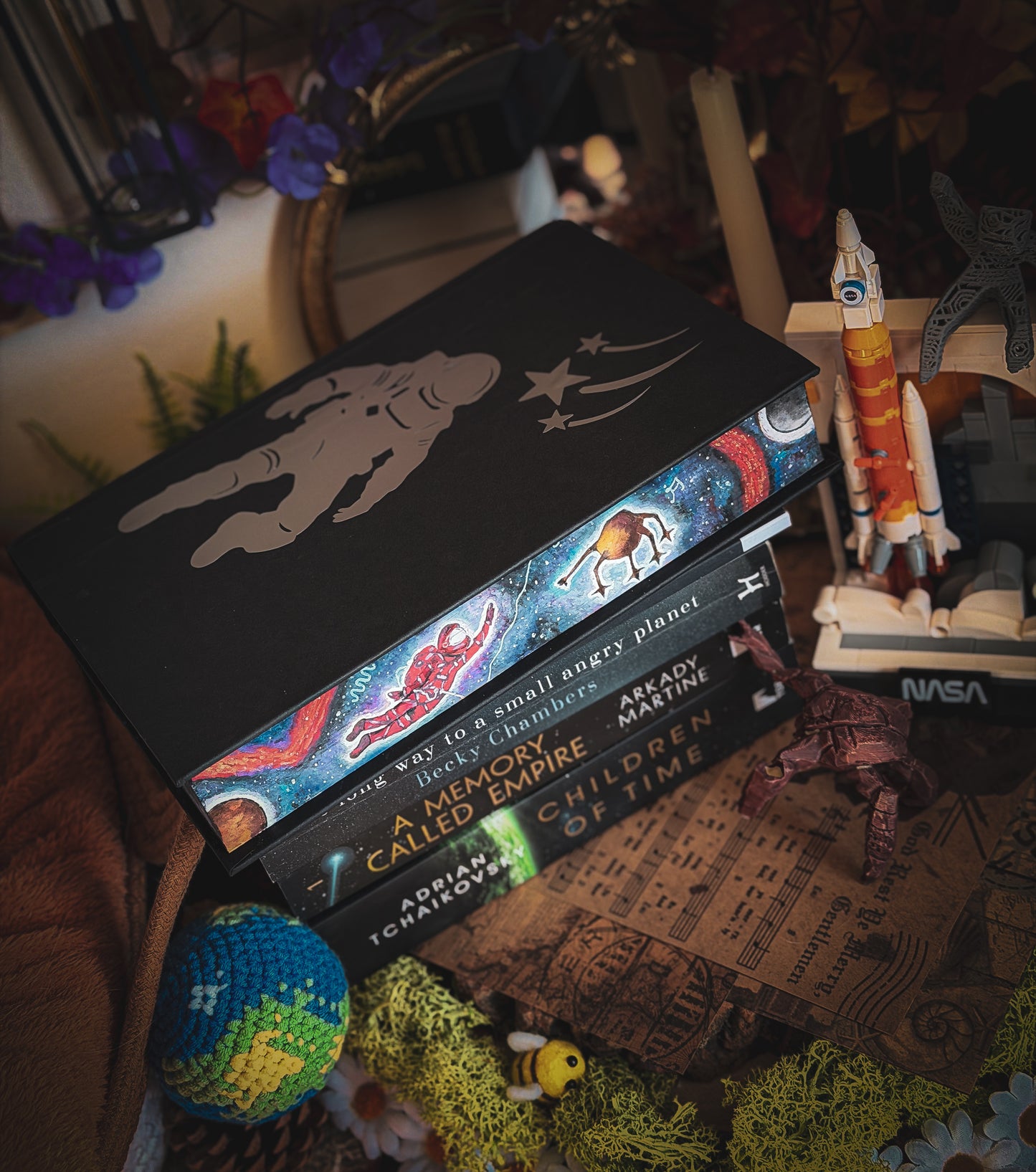 PROJECT HAIL MARY hand-painted book edges - Special Edition Book