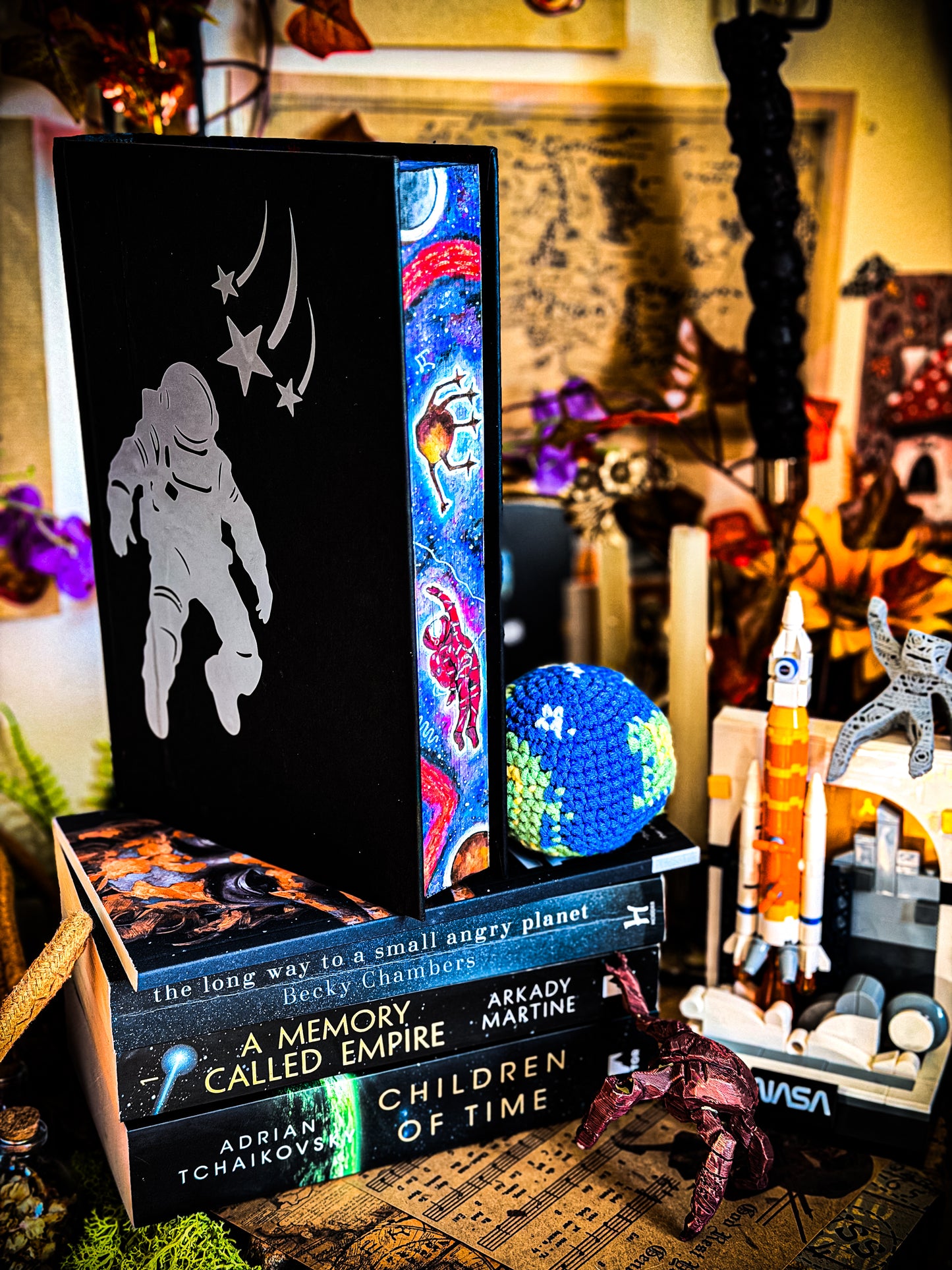 PROJECT HAIL MARY hand-painted book edges - Special Edition Book