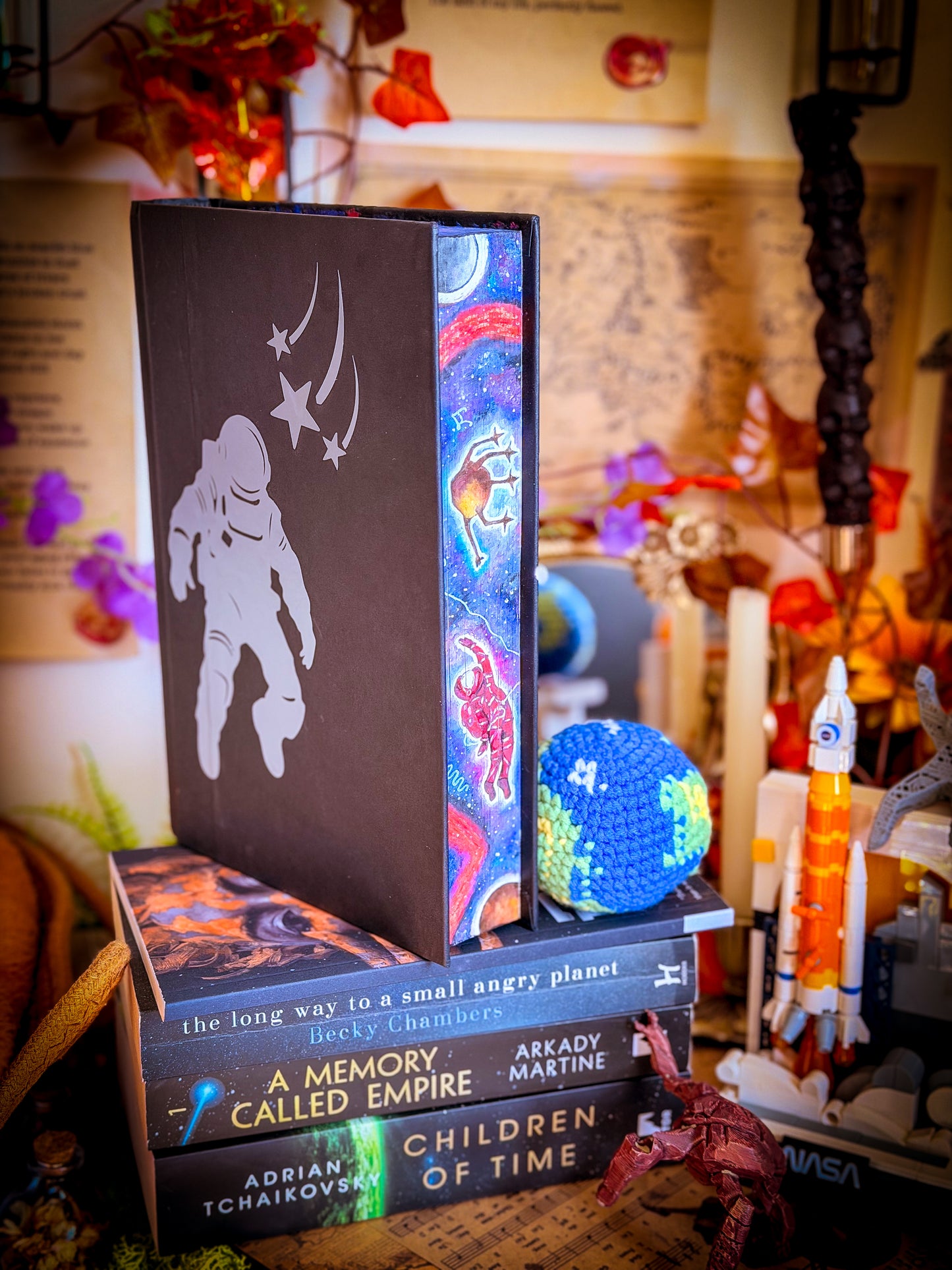 PROJECT HAIL MARY hand-painted book edges - Special Edition Book