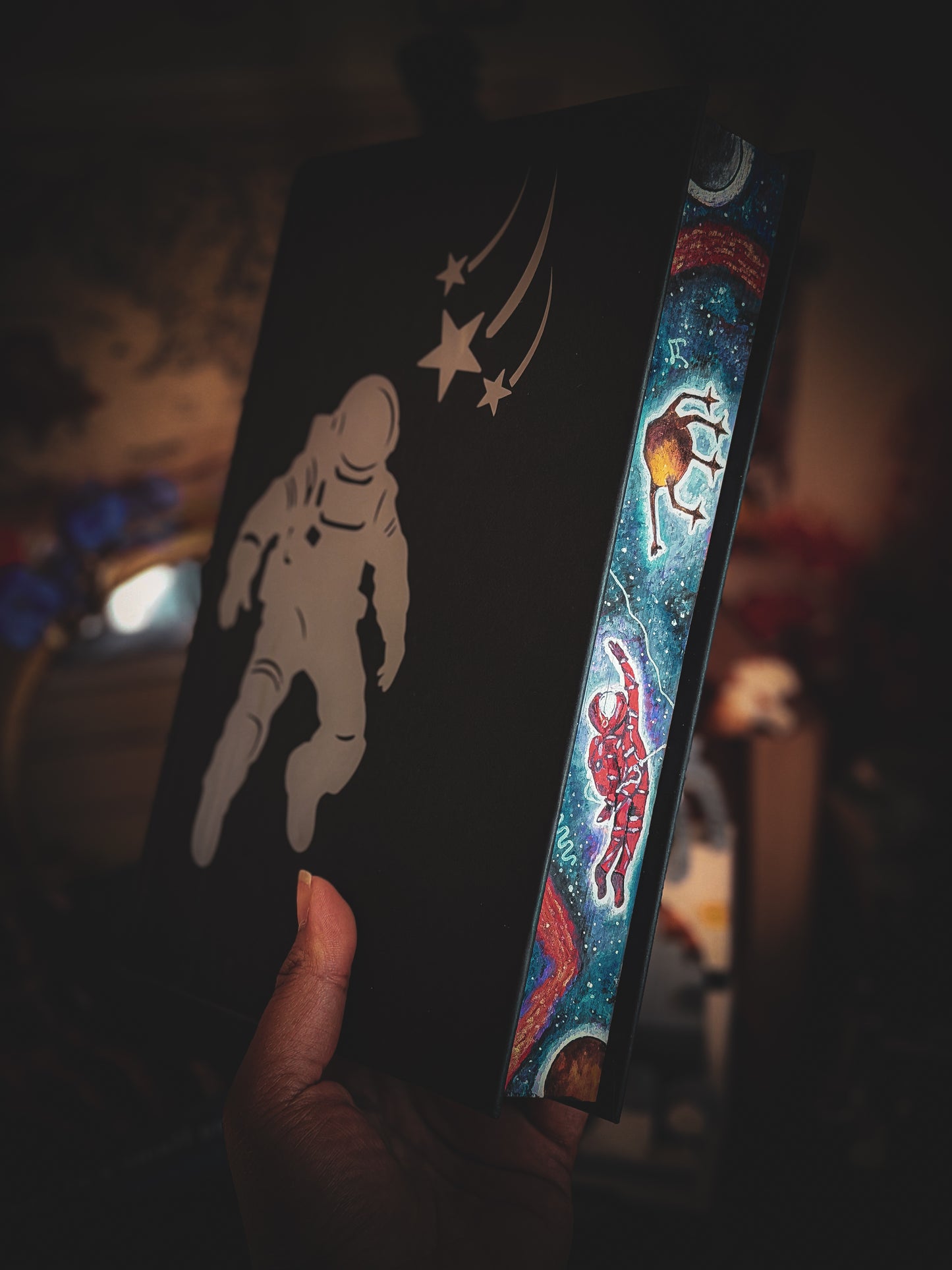 PROJECT HAIL MARY hand-painted book edges - Special Edition Book