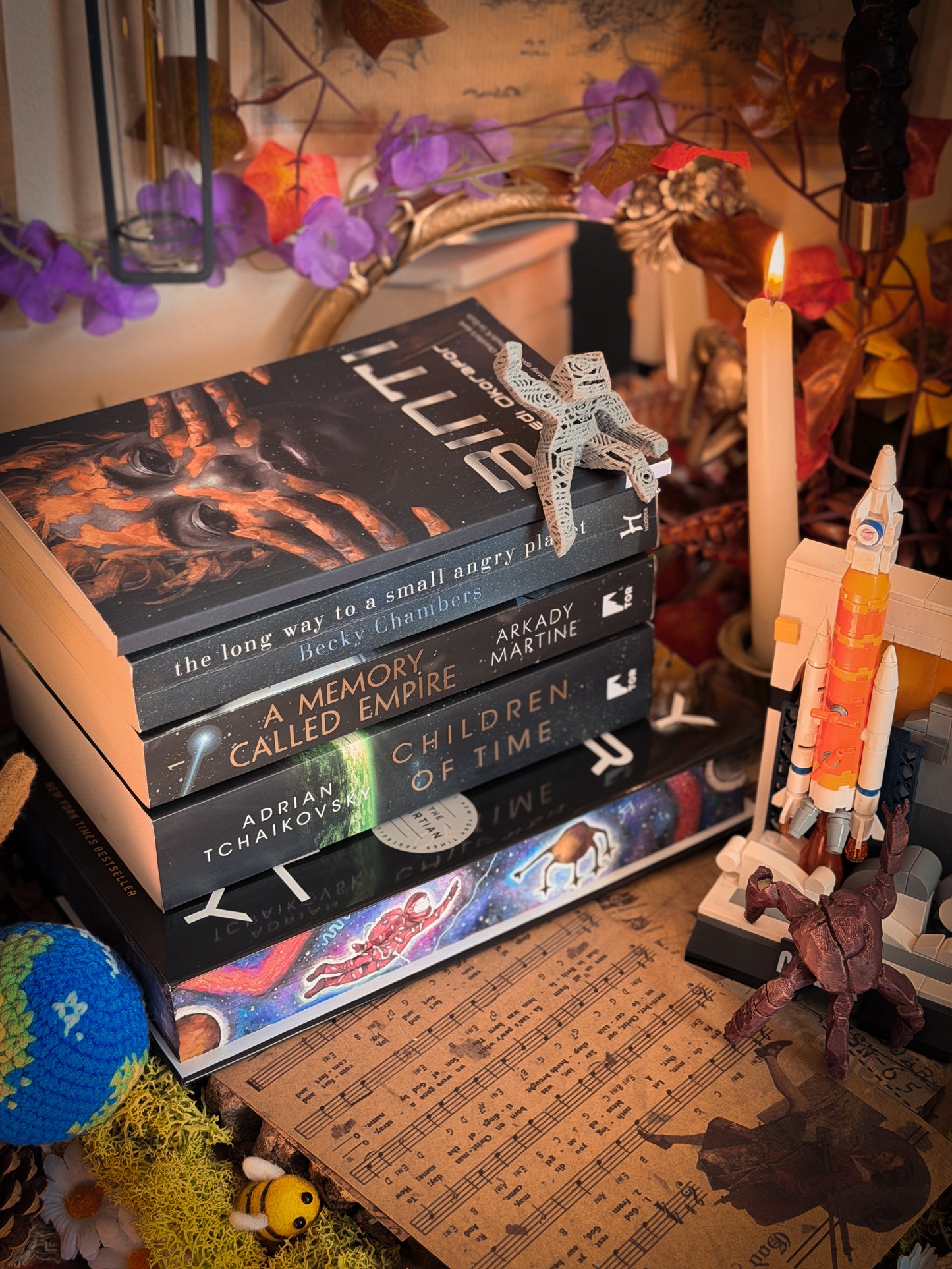 PROJECT HAIL MARY hand-painted book edges - Special Edition Book