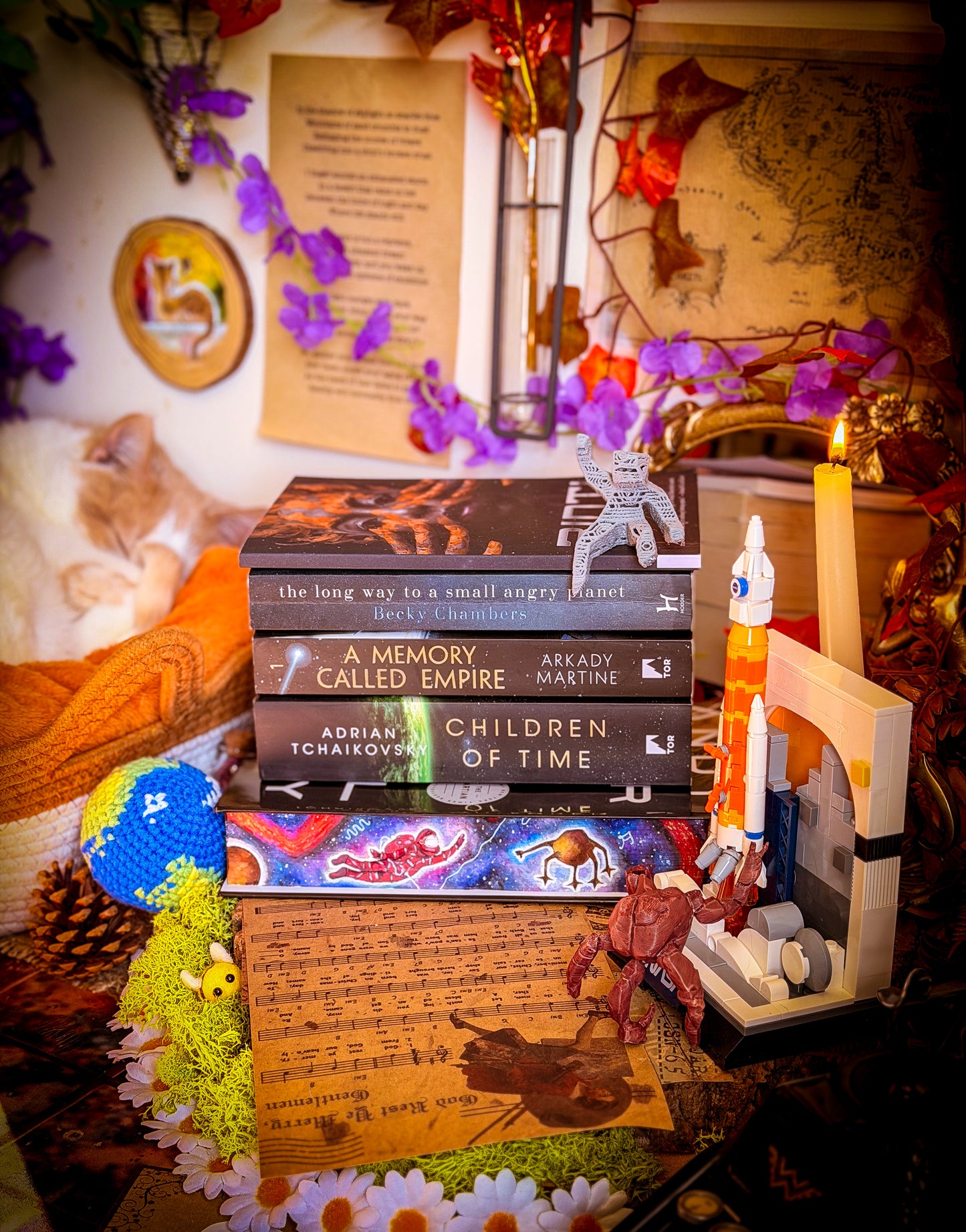 PROJECT HAIL MARY hand-painted book edges - Special Edition Book