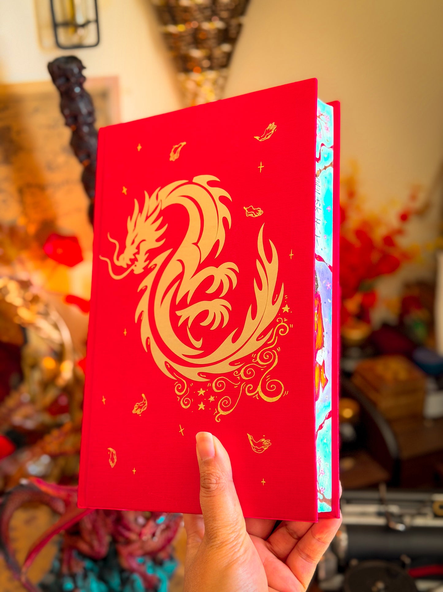 THE POET EMPRESS hand-painted book edges - Special Edition Book