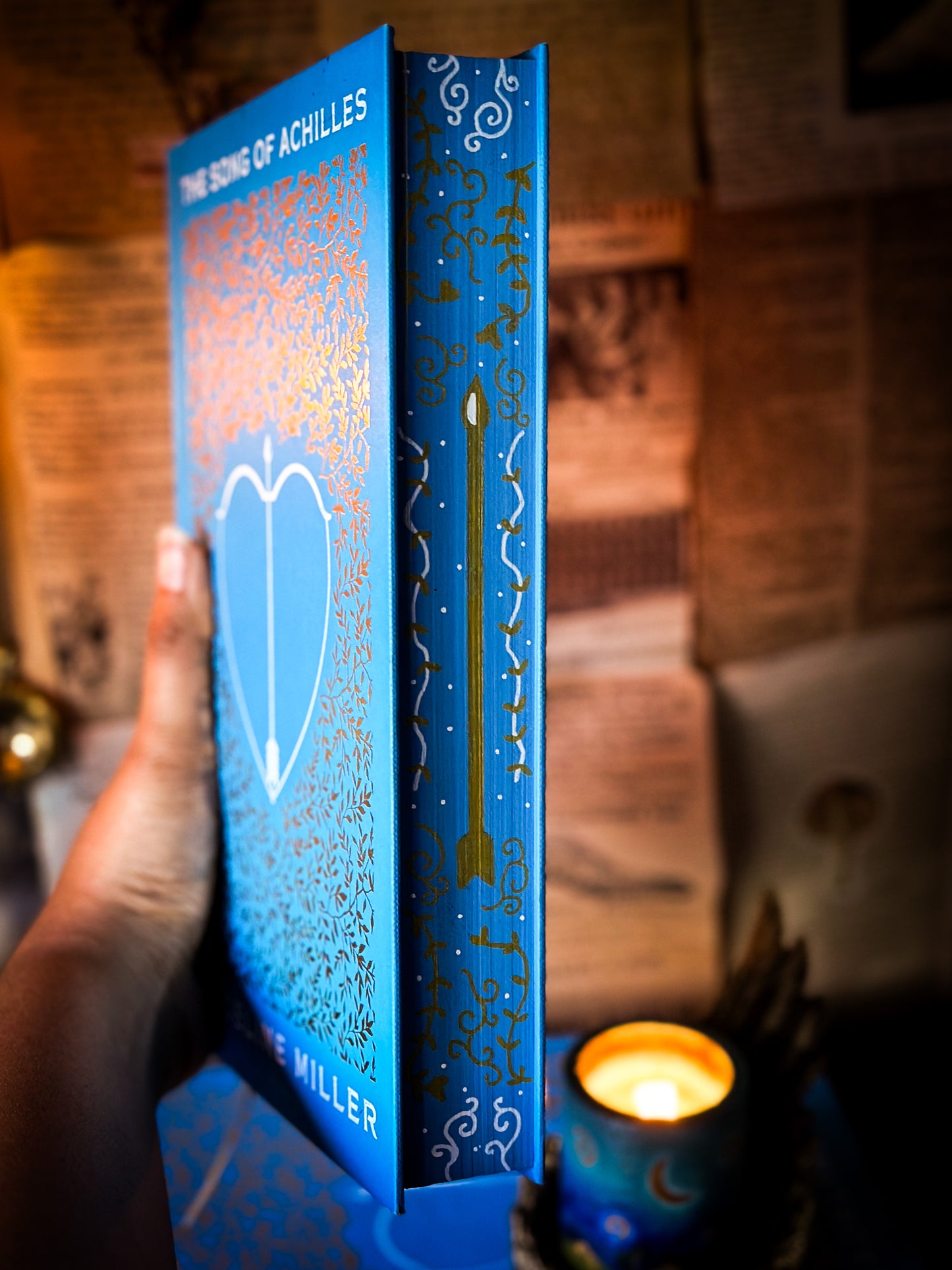 The Song of Achilles HANDPAINTED BOOK EDGES